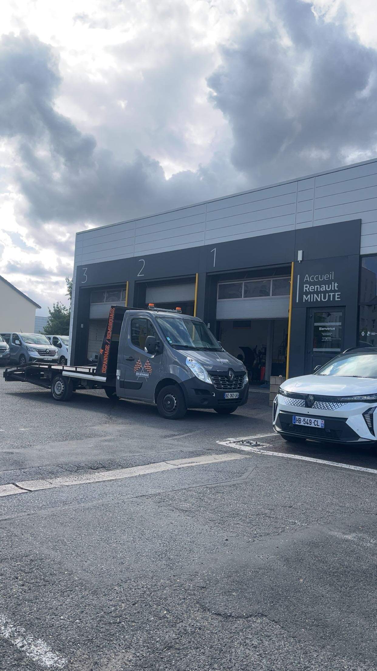 Remorquage de voiture dans le 95